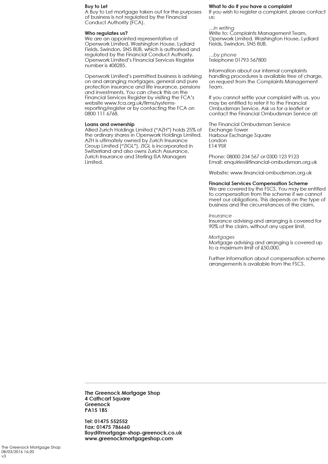 Mortgage and Insurance Proposition Brochure - Page 4